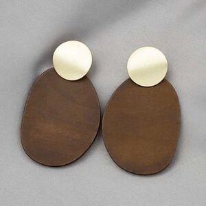 2/$21 Ladies Unique Wooden Earrings